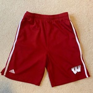 Adidas Boys Wisconsin Athletic Shorts